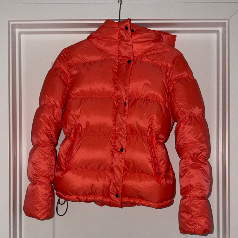 Lululemon Women's Starburst Orange Wunderpuff Jacket